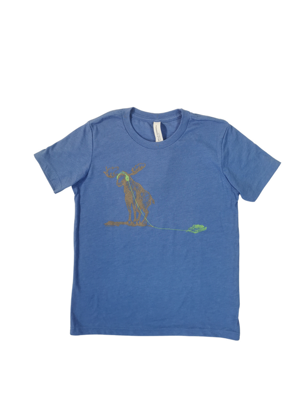 Spinning Moose T-Shirt - Youth