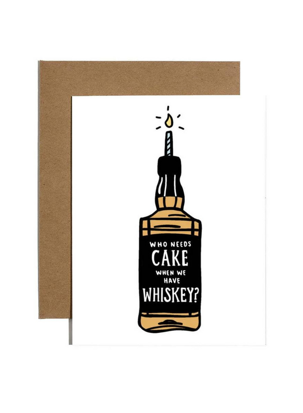 Cake Whiskey Card