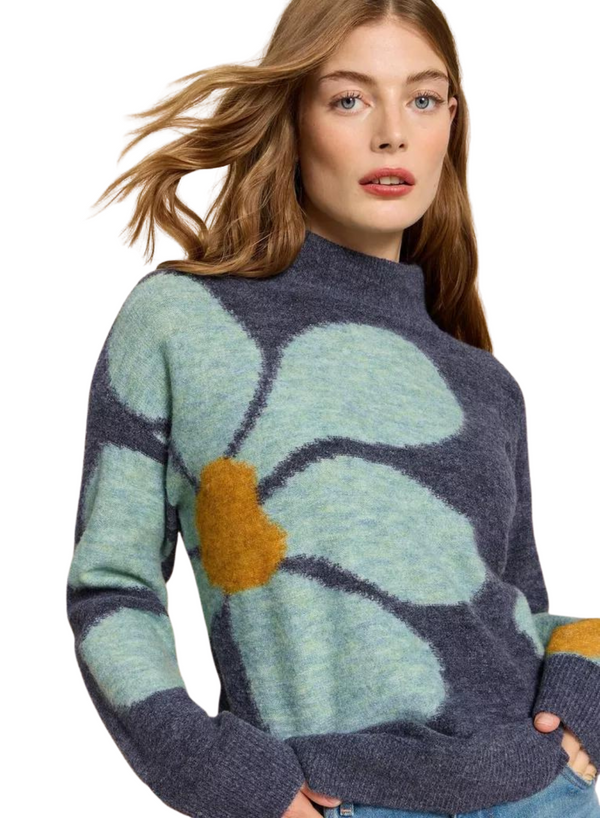 Celia Floral Sweater
