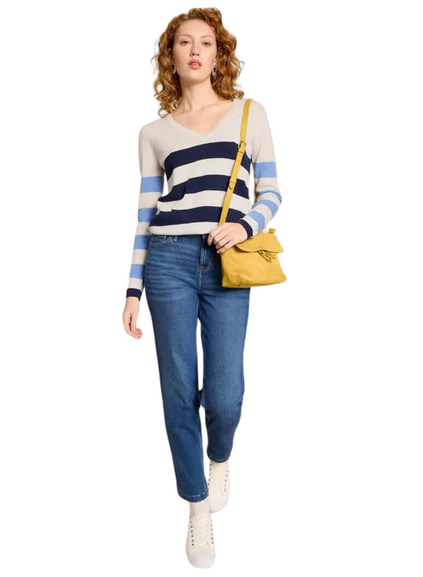 Stripe Merino Wool Sweater