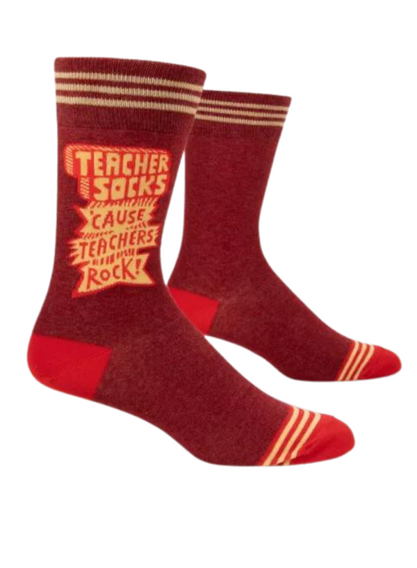 Teachers Rock Men's Socks