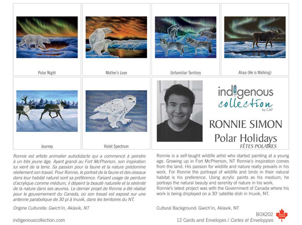 Polar Holidays Notecards
