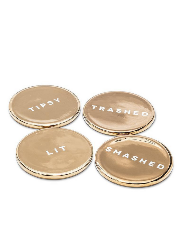 Drunk Expressions Coasters