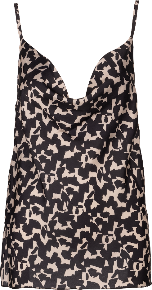 Silky Cowl Neck Tank