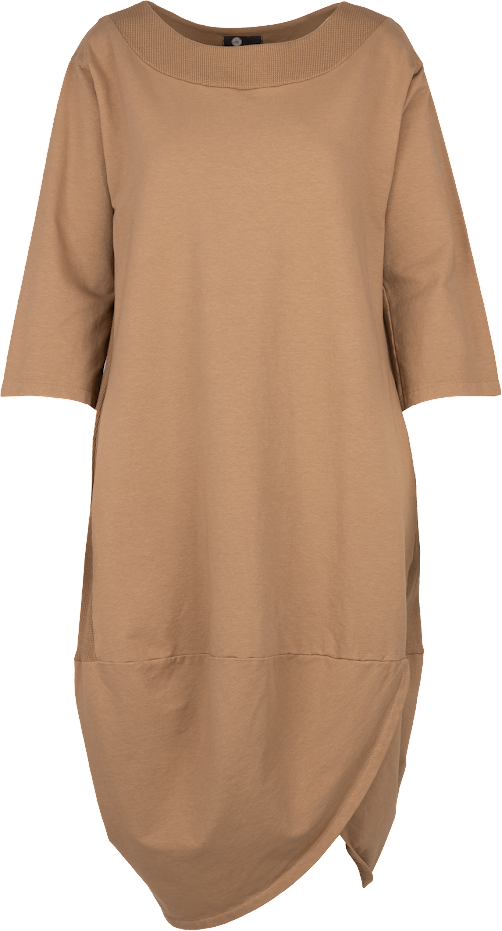 Blouson Hem Dress