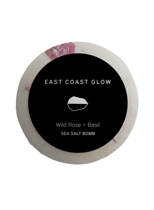 Sea Salt Bomb - Wild Rose + Sweet Basil