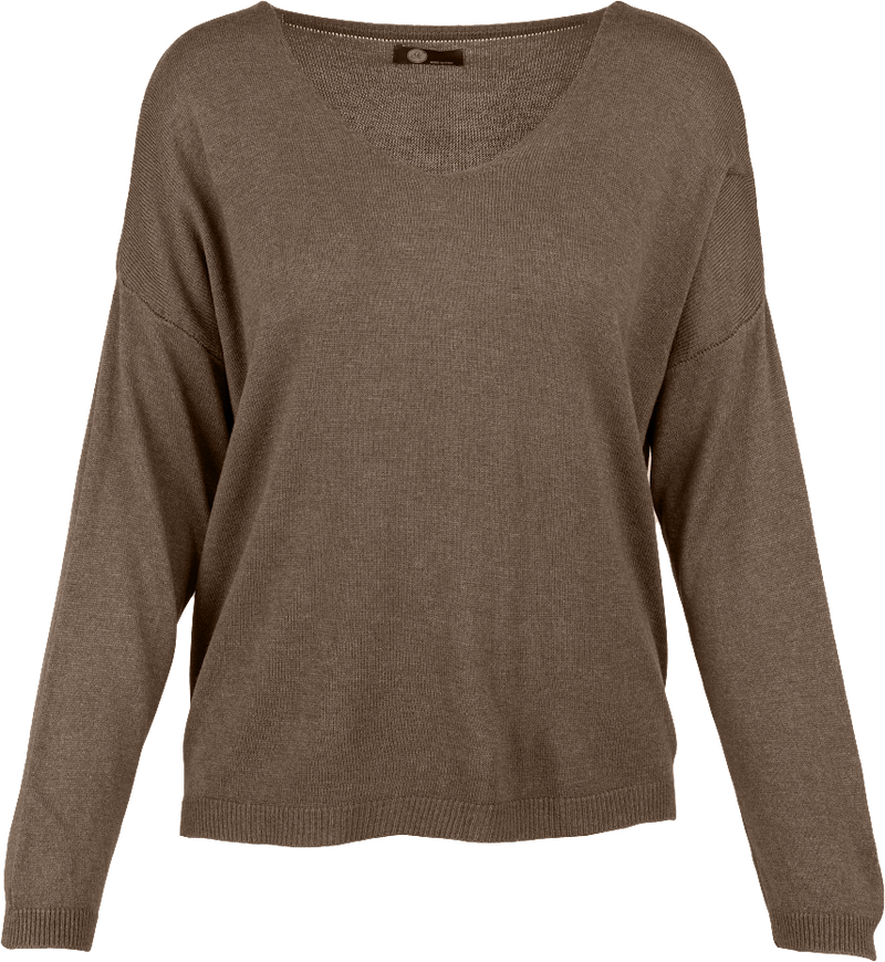 Knit Scoop Neck Sweater