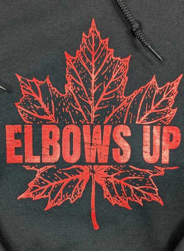 Elbows Up Hoodie