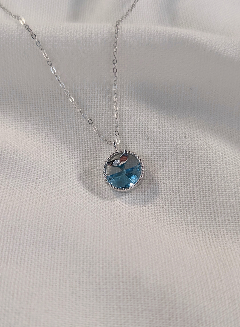 Mystic Blue Depths Necklace