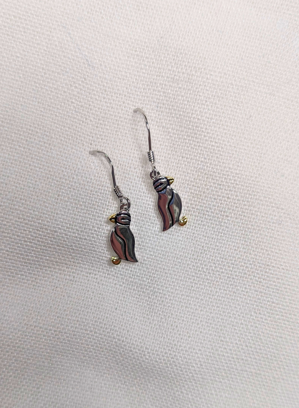 Puffin Dangle Earrings