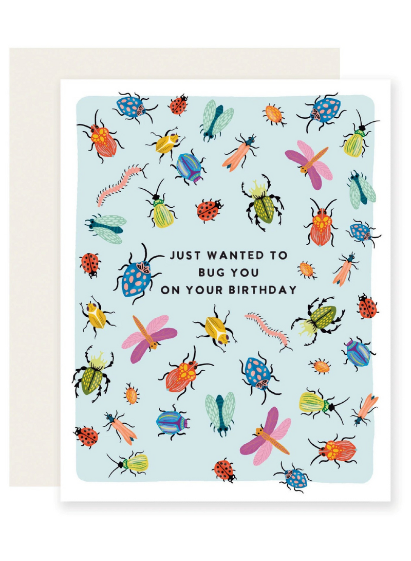 Birthday Bugs Card