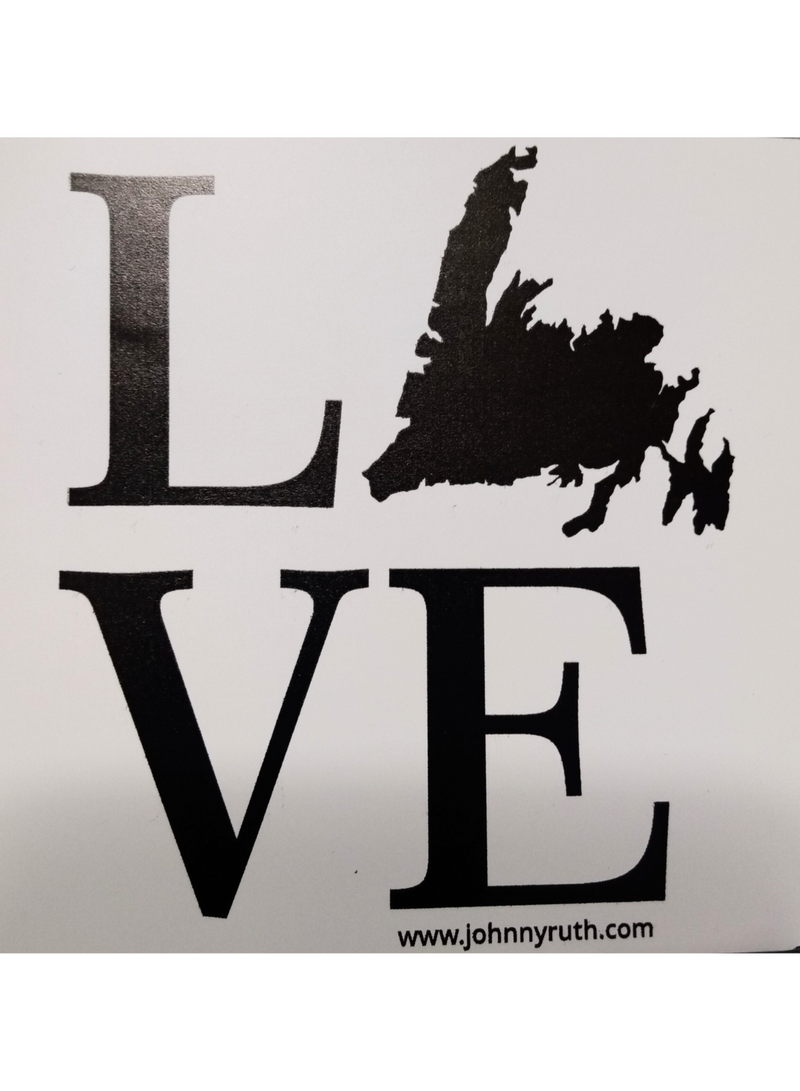 Love NFLD Sticker