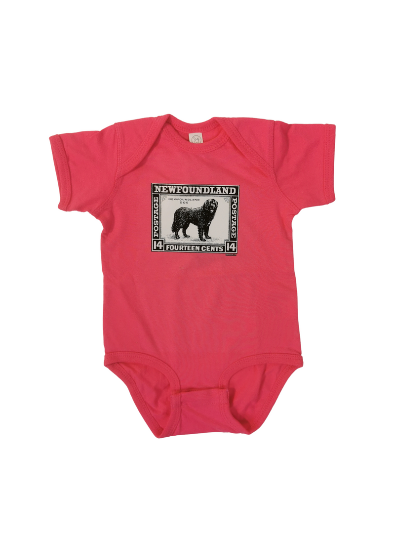 Dog Stamp Infant Onesie