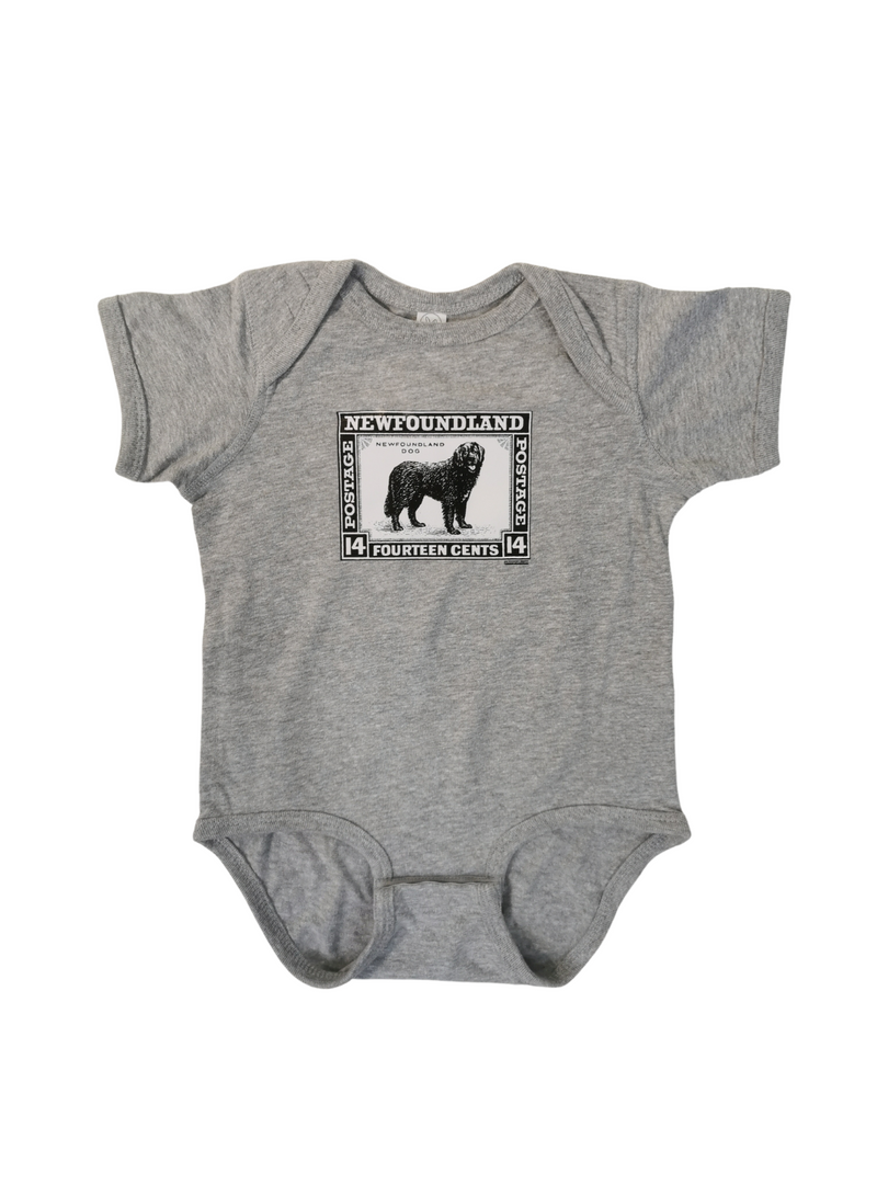 Dog Stamp Infant Onesie