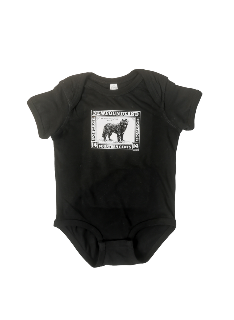 Dog Stamp Infant Onesie