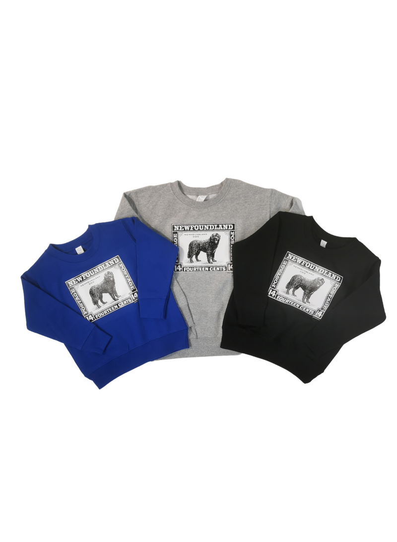 Dog Stamp Sweatshirt -JR Toddler