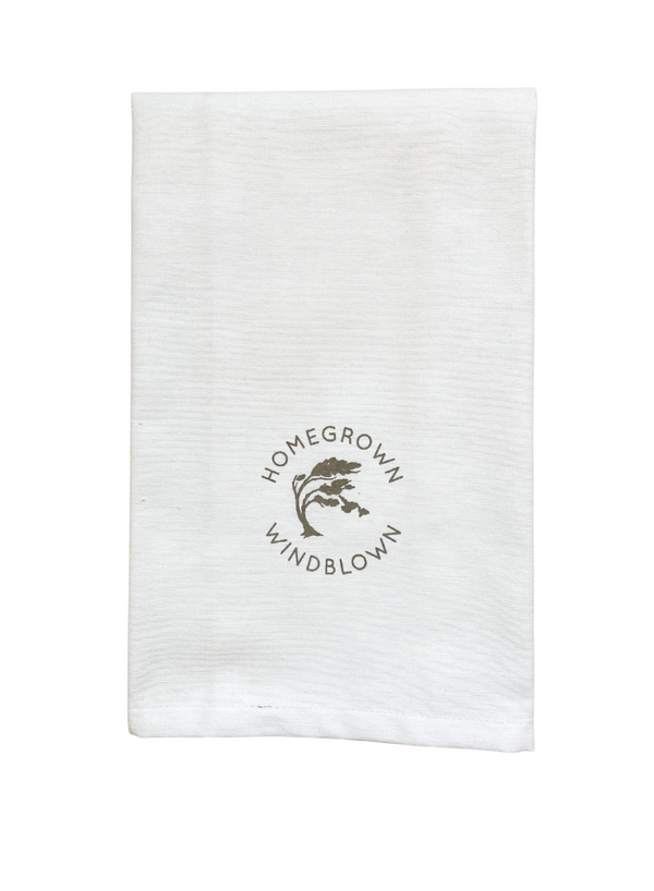 Homegrown Windblown Tea Towel