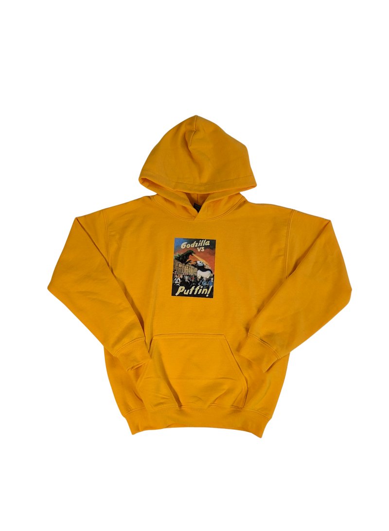 Godzilla VS Puffin Hoodie - Youth
