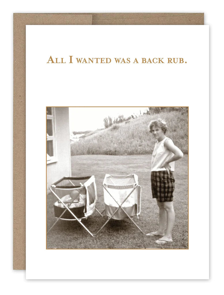 All I Wanted Card