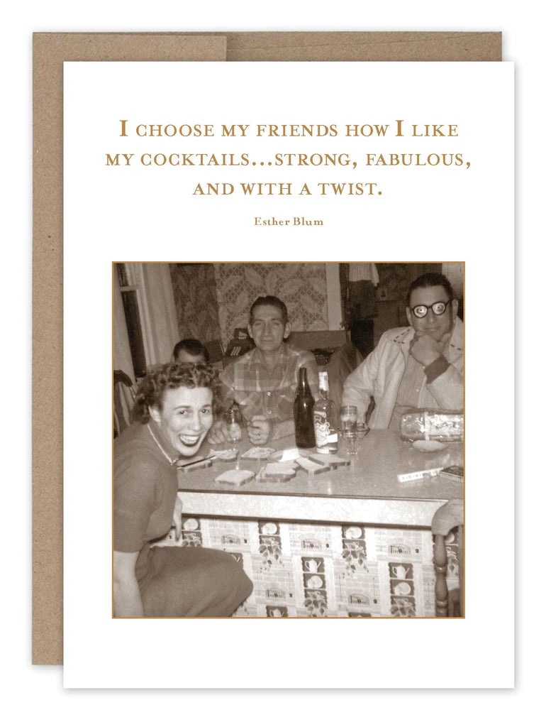 Like My Cocktails Card