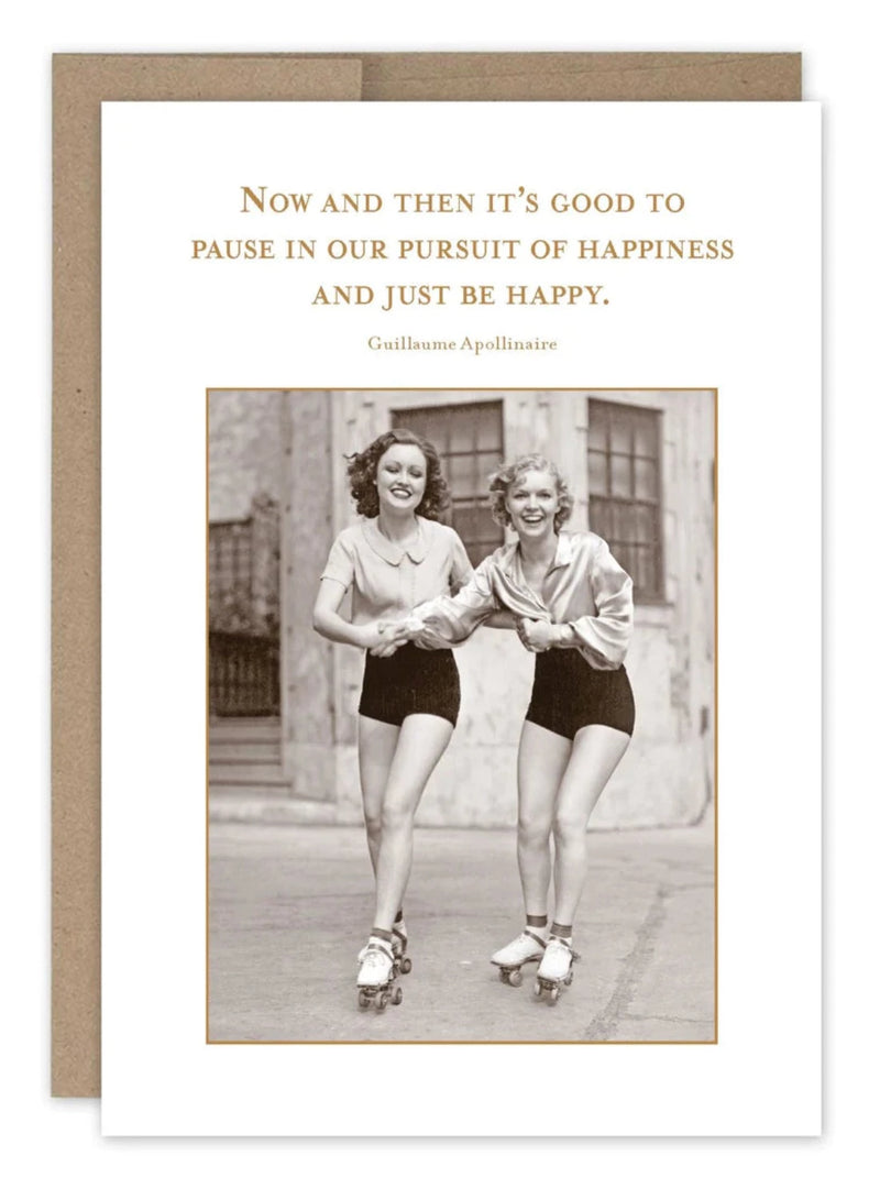 Just Be Happy Card