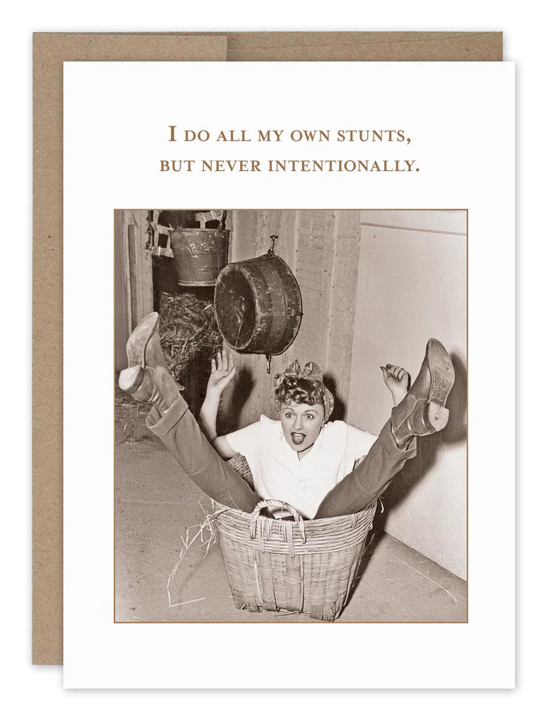 My Own Stunts Card