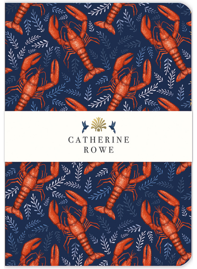 Lobster Pattern Notebook