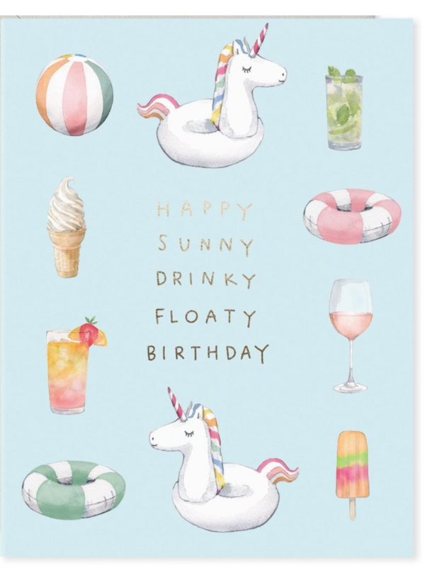 Pool Party Card
