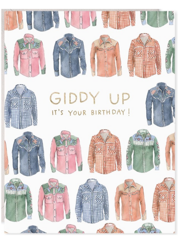 Giddy Up Card