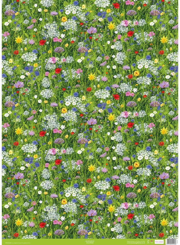 Wild Garden Sheet Wrap