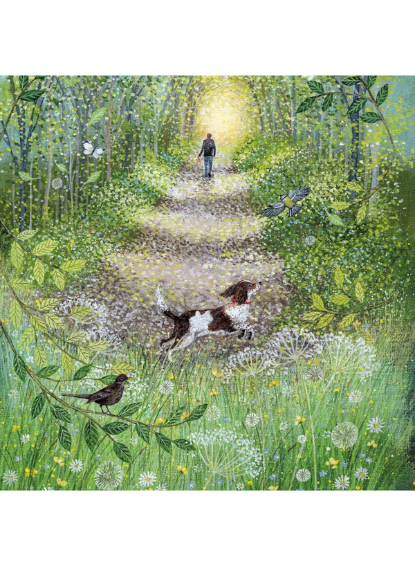 Summer Woodland Walk Card