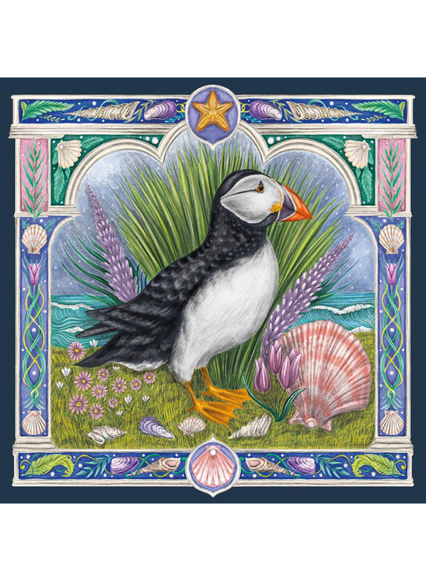 Faroe Puffin Card