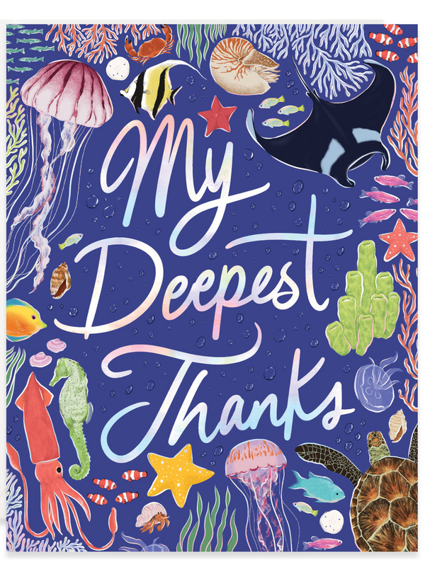 Deepest Thanks Card