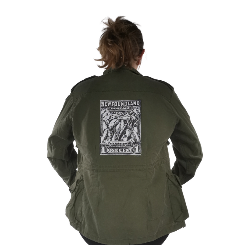 JR Cod Stamp Army Jacket