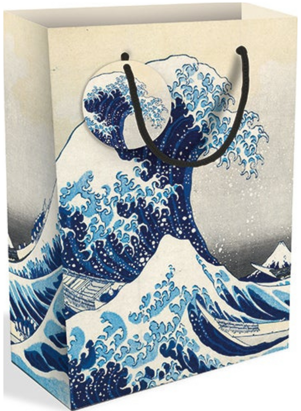 Hokusai Wave Bag