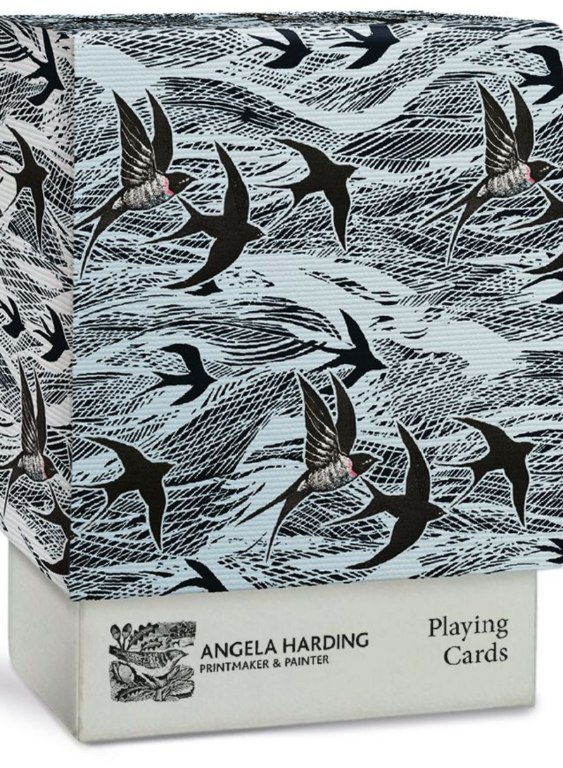 Swallows And Sea Playing Cards