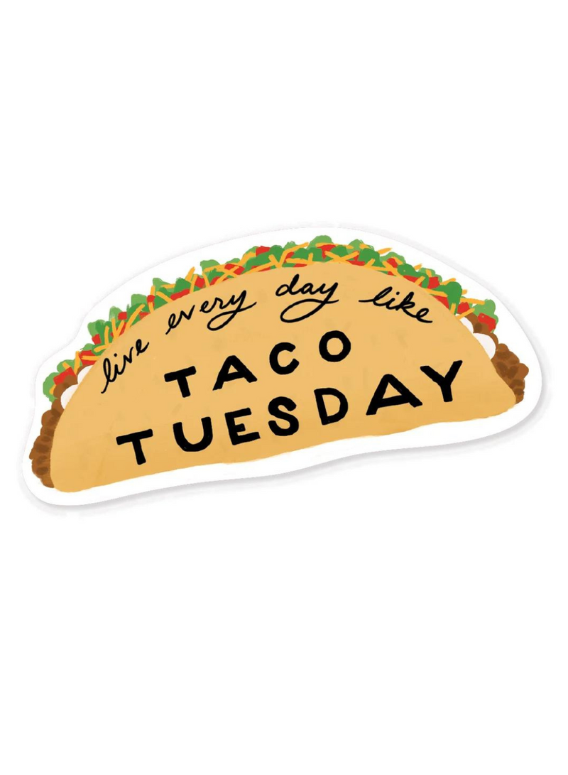 Taco Tuesday Sticker