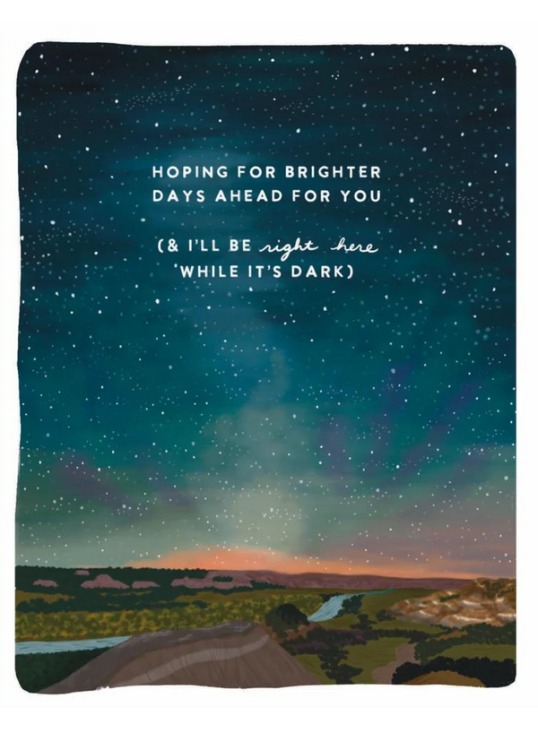 Brighter Days Ahead Card