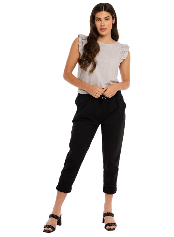Ruffle Sleeve Tank Top