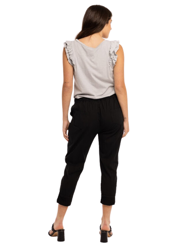Ruffle Sleeve Tank Top