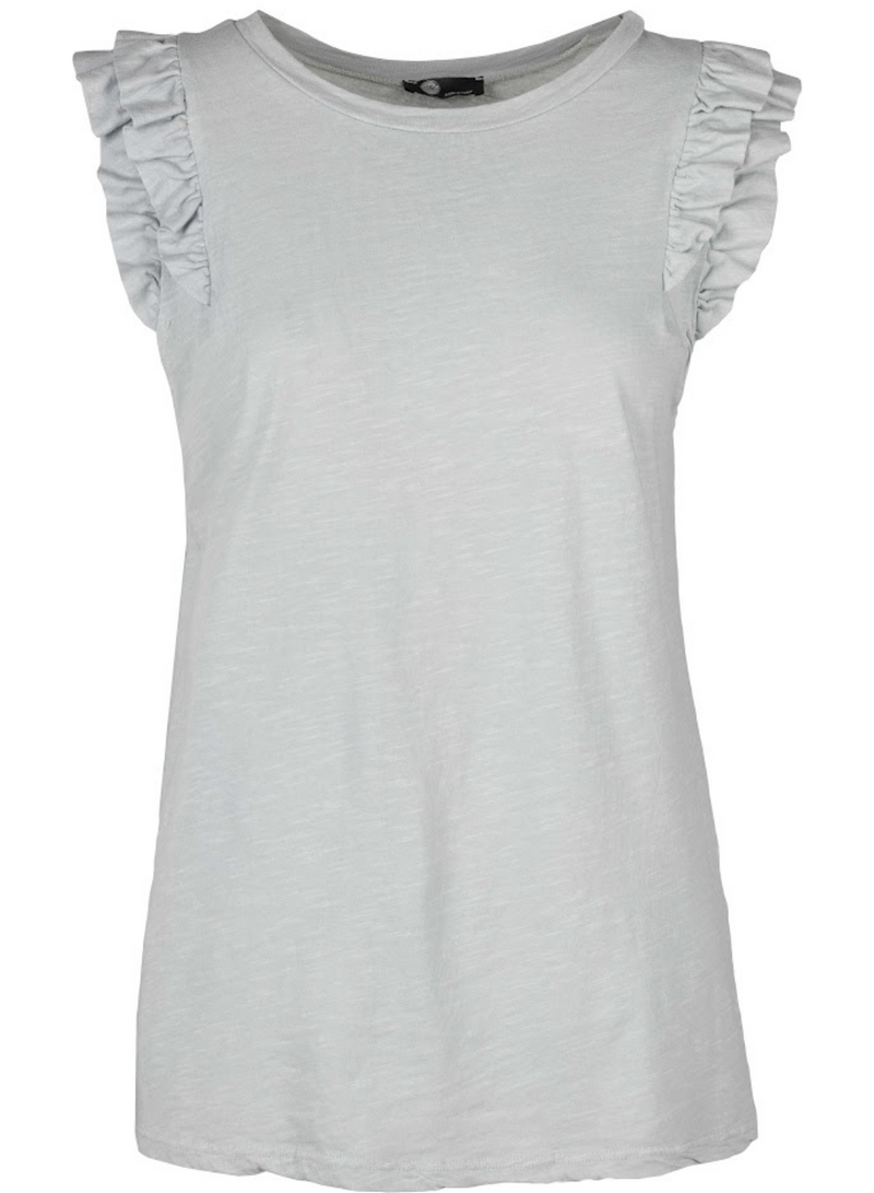 Ruffle Sleeve Tank Top