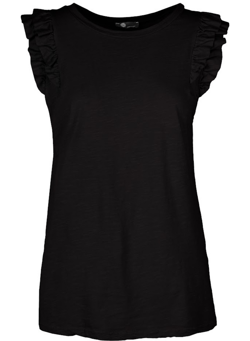 Ruffle Sleeve Tank Top