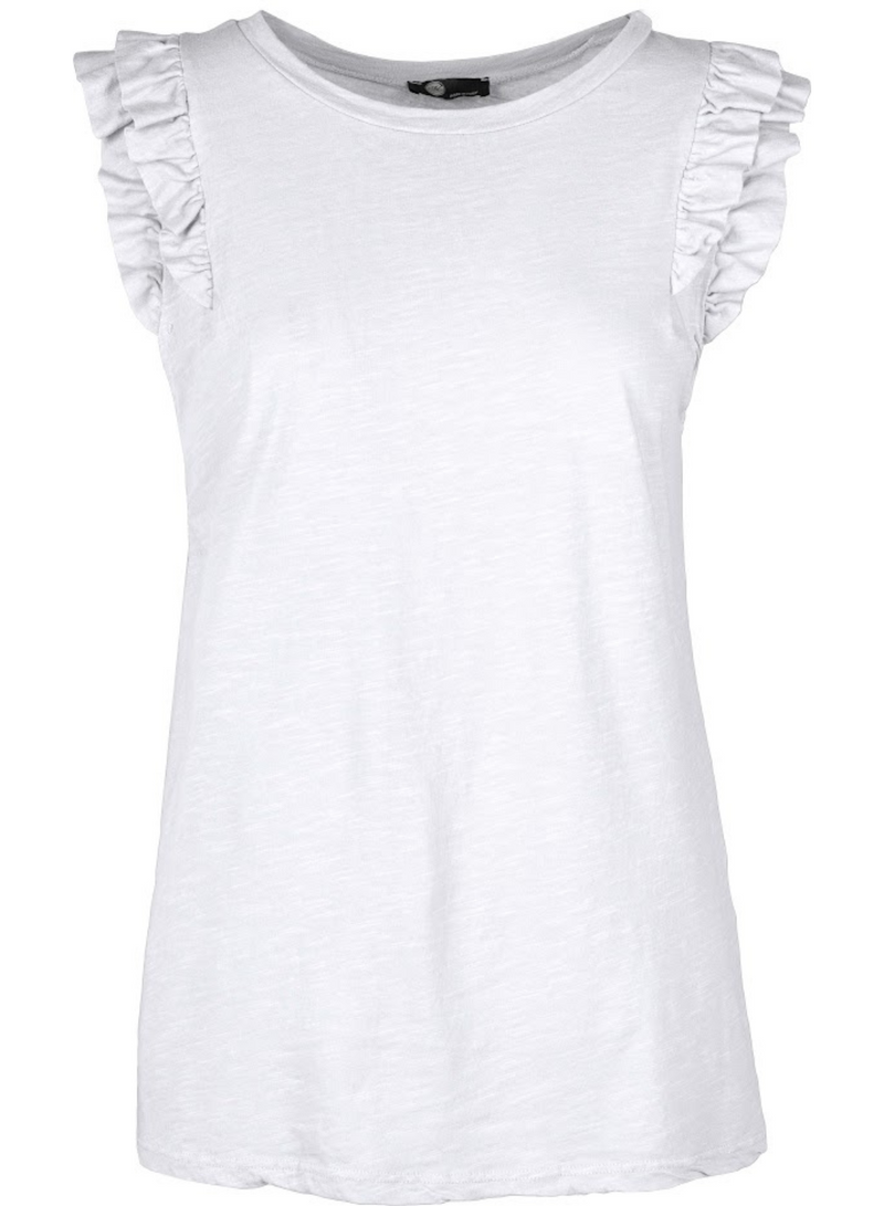 Ruffle Sleeve Tank Top