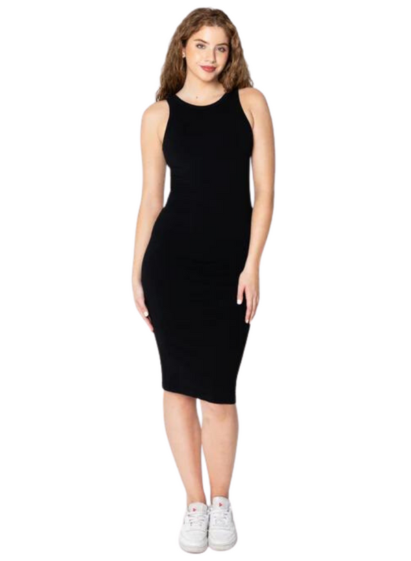 Bamboo Ribbed Tank Dress