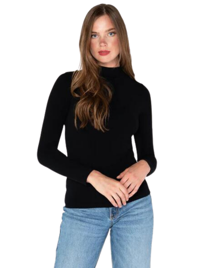 Bamboo Mock Neck Top