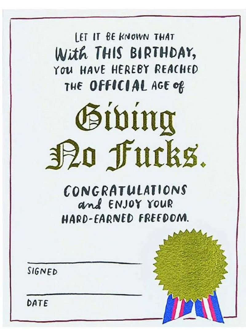 Decree Birthday Card