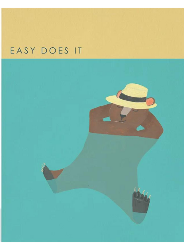 Bear Relaxing Card