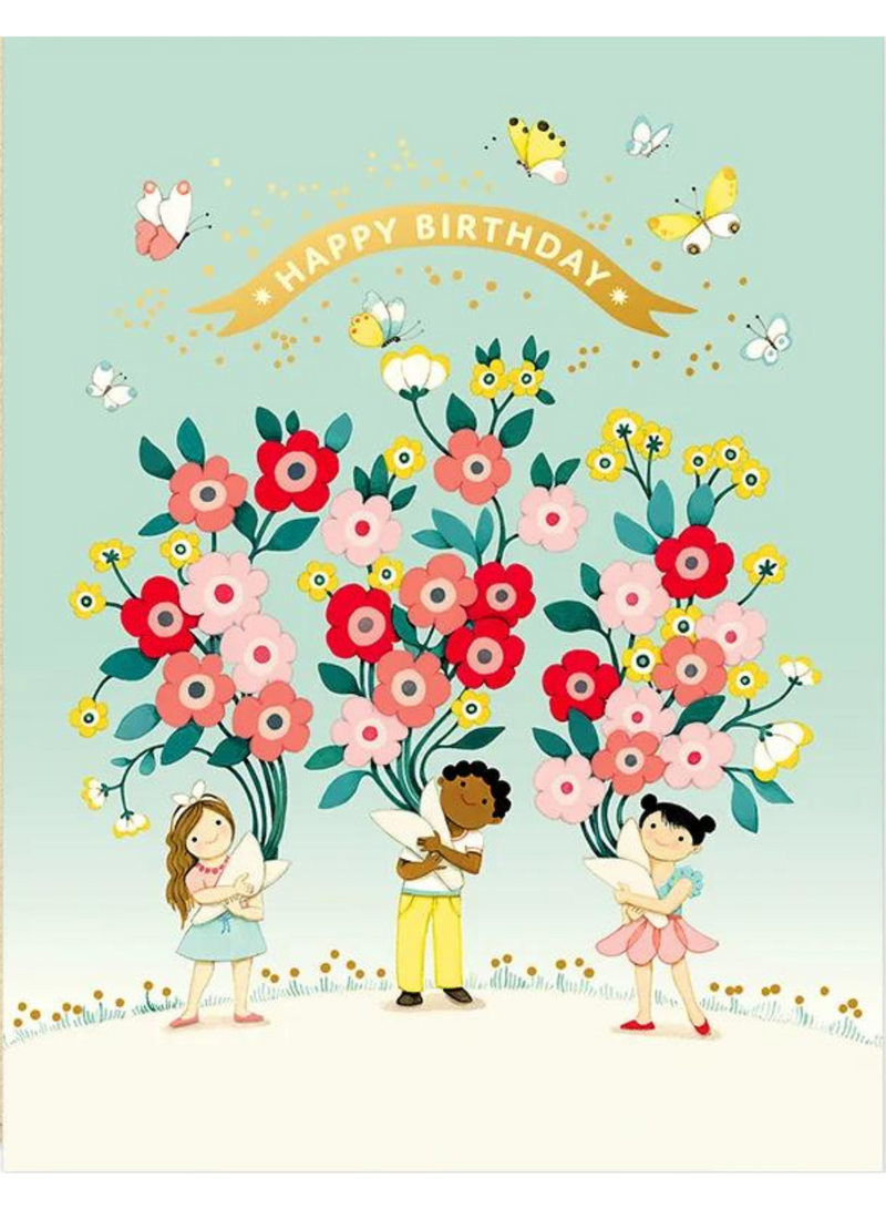 Kids Bouquet Card