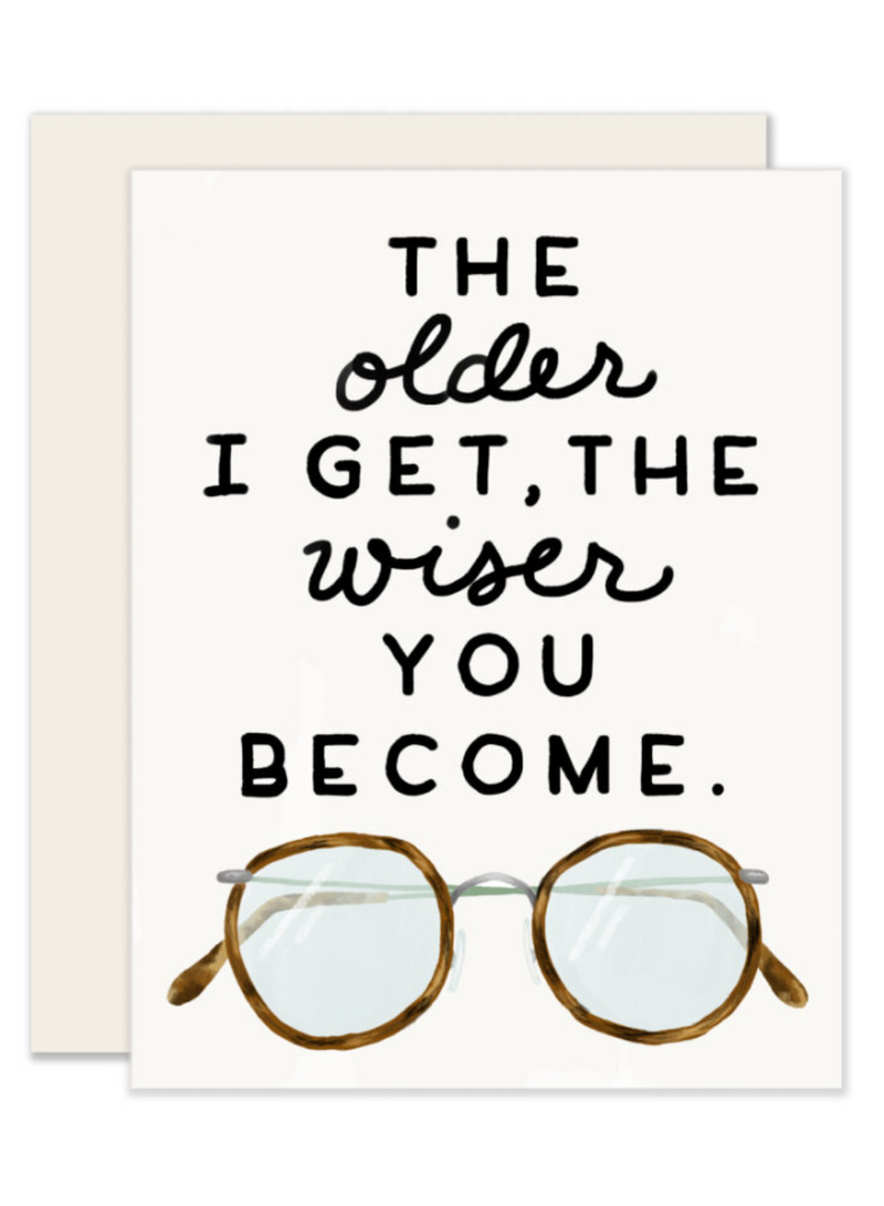 Older and Wiser Card