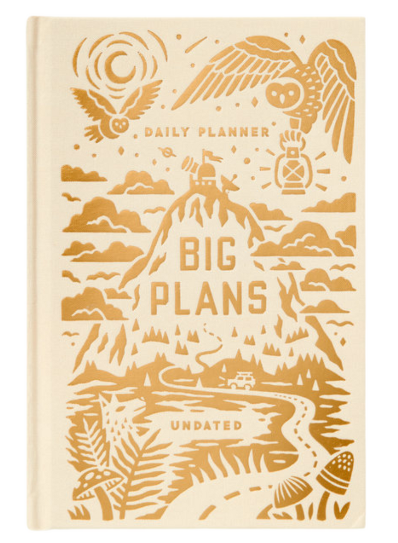 Big Plans Undated Planner
